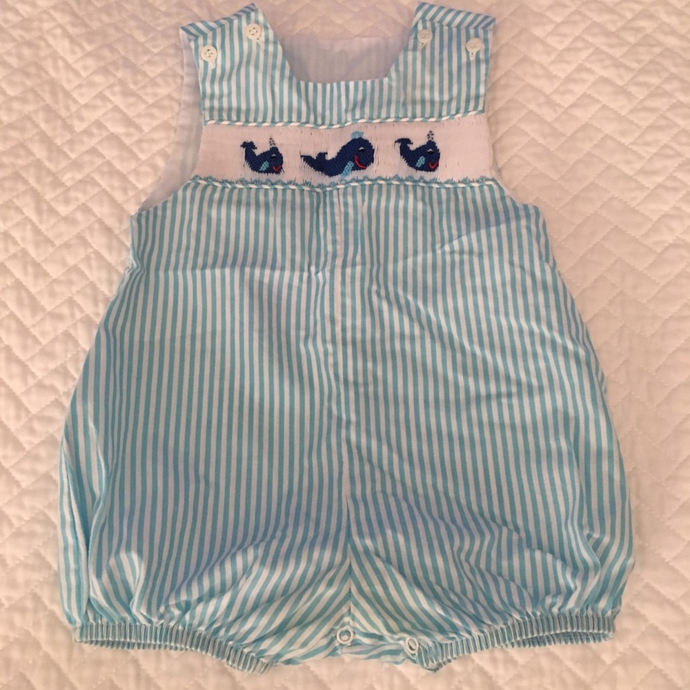 Smocked Bailey Boys Whales 🐳
